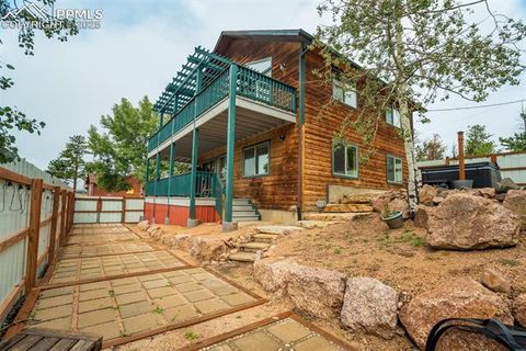 Tiny photo for 163 Big Horn Lane, Florissant, CO 80816 (MLS # 1276315)