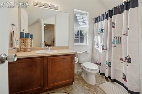 Tiny photo for 8215 Mahogany Wood Court, Colorado Springs, CO 80927 (MLS # 2487892)