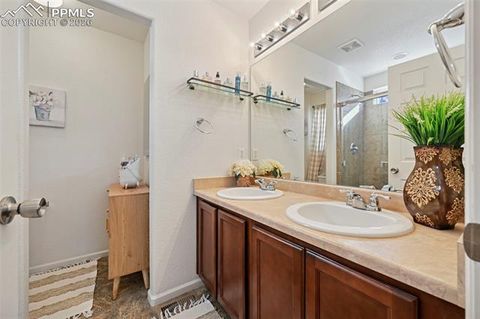 Tiny photo for 8215 Mahogany Wood Court, Colorado Springs, CO 80927 (MLS # 2487892)