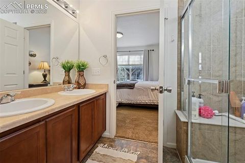 Tiny photo for 8215 Mahogany Wood Court, Colorado Springs, CO 80927 (MLS # 2487892)