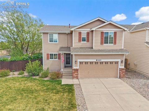 Photo of 3404 Tail Spin Drive, Colorado Springs, CO 80916 (MLS # 8448317)