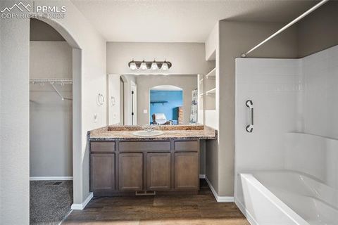 Tiny photo for 7617 Black Spruce Heights, Colorado Springs, CO 80908 (MLS # 3338282)