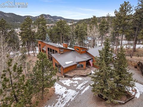 Tiny photo for 220 Morning Sun Drive, Woodland Park, CO 80863 (MLS # 4771573)