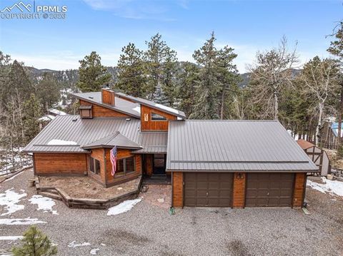 Tiny photo for 220 Morning Sun Drive, Woodland Park, CO 80863 (MLS # 4771573)