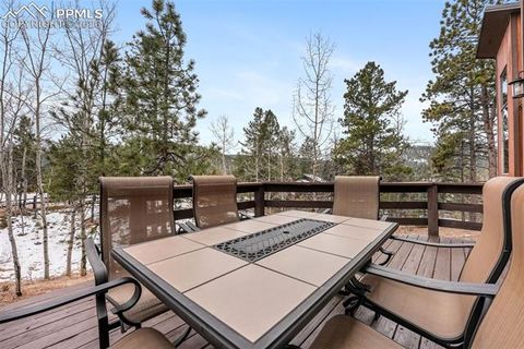 Tiny photo for 220 Morning Sun Drive, Woodland Park, CO 80863 (MLS # 4771573)