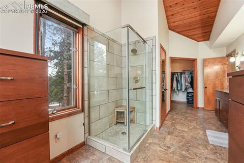 Tiny photo for 220 Morning Sun Drive, Woodland Park, CO 80863 (MLS # 4771573)