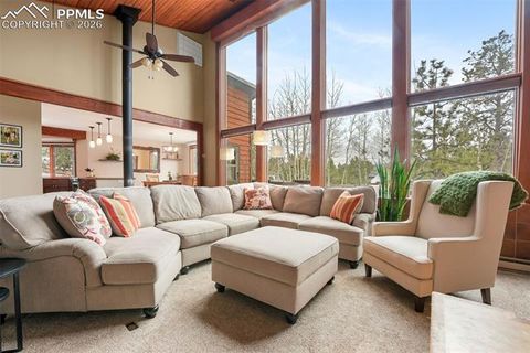 Tiny photo for 220 Morning Sun Drive, Woodland Park, CO 80863 (MLS # 4771573)