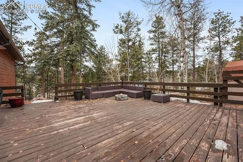 Tiny photo for 220 Morning Sun Drive, Woodland Park, CO 80863 (MLS # 4771573)
