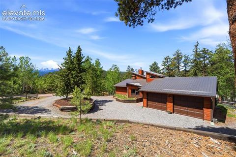 Tiny photo for 220 Morning Sun Drive, Woodland Park, CO 80863 (MLS # 4771573)