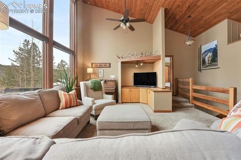Tiny photo for 220 Morning Sun Drive, Woodland Park, CO 80863 (MLS # 4771573)