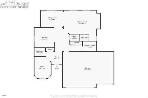 Tiny photo for 1442 Lookout Springs Drive, Colorado Springs, CO 80921 (MLS # 1901443)