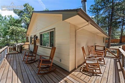Tiny photo for 417 Coraline Street, Woodland Park, CO 80863 (MLS # 2577898)