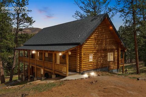 Photo of 15372 Westcreek Road, Woodland Park, CO 80863 (MLS # 3173391)