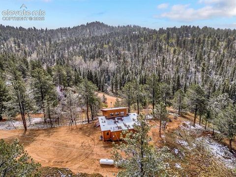 Tiny photo for 715 W Bison Creek Trail, Florissant, CO 80816 (MLS # 1698795)