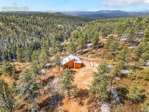 Tiny photo for 715 W Bison Creek Trail, Florissant, CO 80816 (MLS # 1698795)