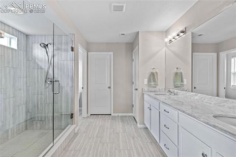 Tiny photo for 4858 Wolf Moon Drive, Colorado Springs, CO 80911 (MLS # 3037761)