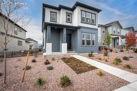 Photo of 9236 Wolf Valley Drive, Colorado Springs, CO 80924 (MLS # 3832850)