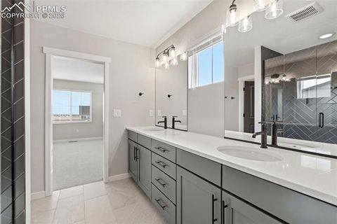 Tiny photo for 10239 Spry Street, Colorado Springs, CO 80924 (MLS # 3812512)