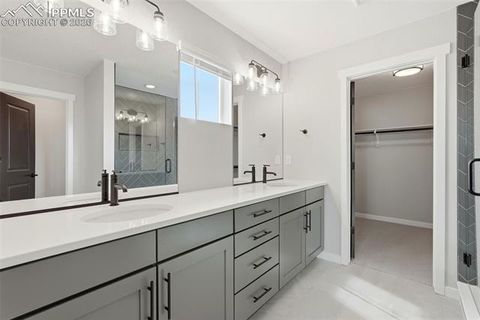 Tiny photo for 10239 Spry Street, Colorado Springs, CO 80924 (MLS # 3812512)