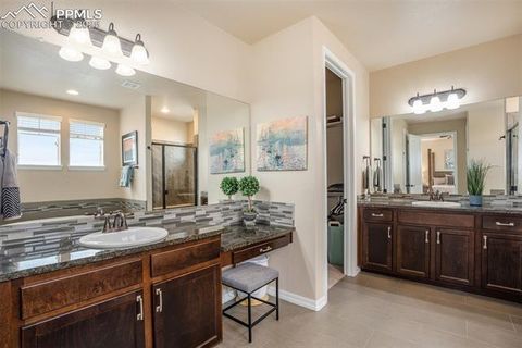 Tiny photo for 5970 Traditions Drive, Colorado Springs, CO 80924 (MLS # 8377787)