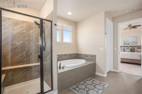 Tiny photo for 5970 Traditions Drive, Colorado Springs, CO 80924 (MLS # 8377787)