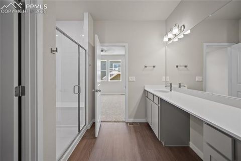 Tiny photo for 9157 Golden Buffs Drive, Colorado Springs, CO 80925 (MLS # 6527927)