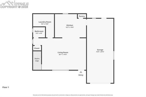 Tiny photo for 1925 Swearinger Drive, Colorado Springs, CO 80906 (MLS # 9591511)