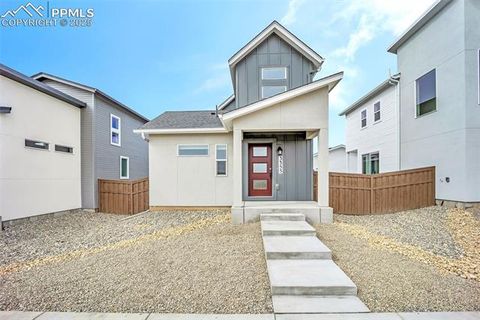 Photo of 3355 Evening Breeze Drive, Colorado Springs, CO 80922 (MLS # 2748112)