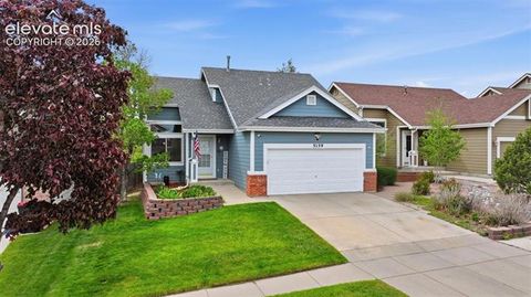Photo of 5159 Prairie Grass Lane, Colorado Springs, CO 80922 (MLS # 4014591)