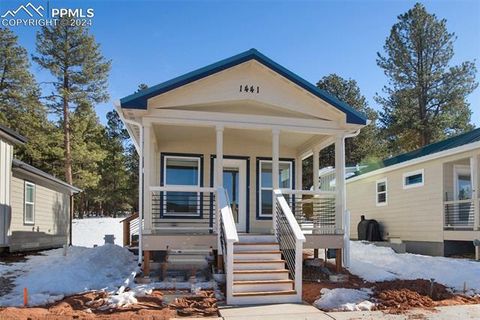 Photo of 1441 Calm Mountain Point, Woodland Park, CO 80863 (MLS # 8079535)