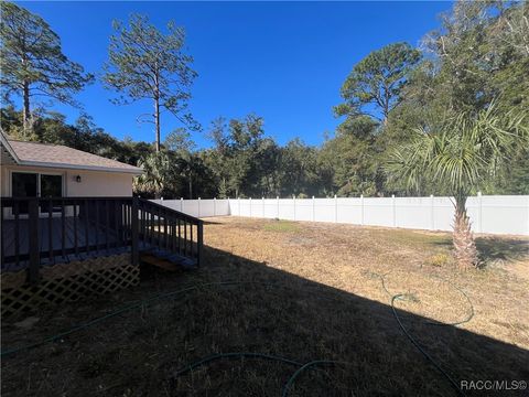 A home in Crystal River