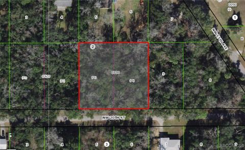 Vacant Land For Sale - 1420 NW 20th Street<br/> Crystal River, FL 34428