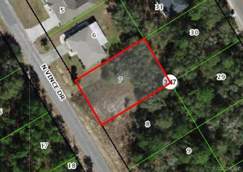 Vacant Land For Sale - 8657 N Vince Drive<br/> Citrus Springs, FL 34434