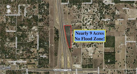 Vacant Land For Sale - 6479 S Hilltop Road<br/> Citrus County, Homosassa, FL 34446