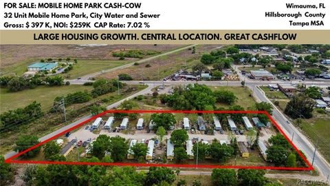 Vacant Land For Sale - 610 Railroad Street<br/> Hillsborough County, Wimauma, FL 33598