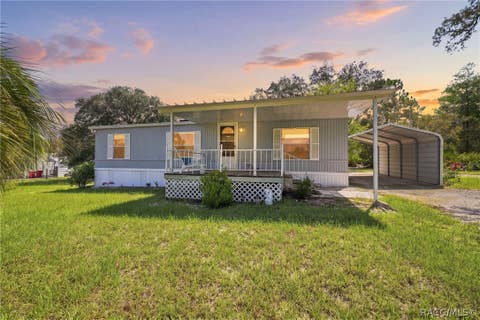 Mobile Home For Sale - 7263 S Threshold Point<br/> Citrus County, Homosassa, FL 34446