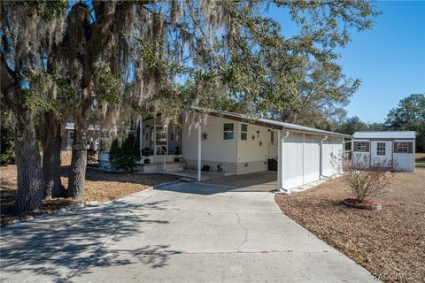 Mobile Home For Sale - 2271 N Loma Point<br/> Hernando, FL 34442