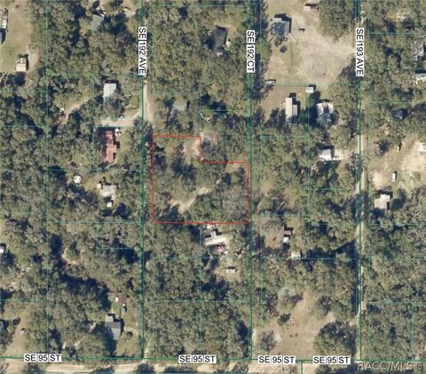 Vacant Land For Sale - 9437 SE 192nd Avenue<br/> Ocklawaha, FL 32179