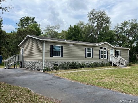 Mobile Home For Sale - 1570 E Sheridan Lane<br/> Citrus County, Hernando, FL 34442