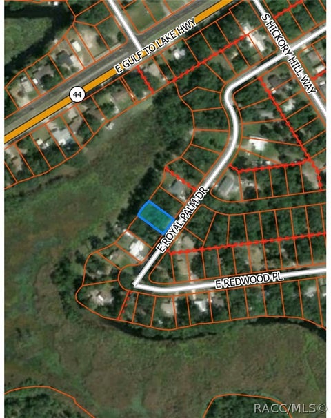 Vacant Land For Sale - 9109 E Royal Palm Drive<br/> Inverness, FL 34450