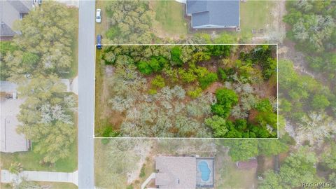 Vacant Land For Sale - 2196 E Celina Street<br/> Inverness, FL 34453