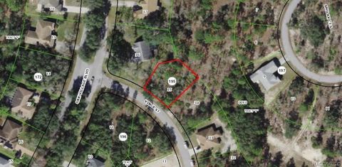 Vacant Land For Sale - 99 Vinca Street<br/> Homosassa, FL 34446