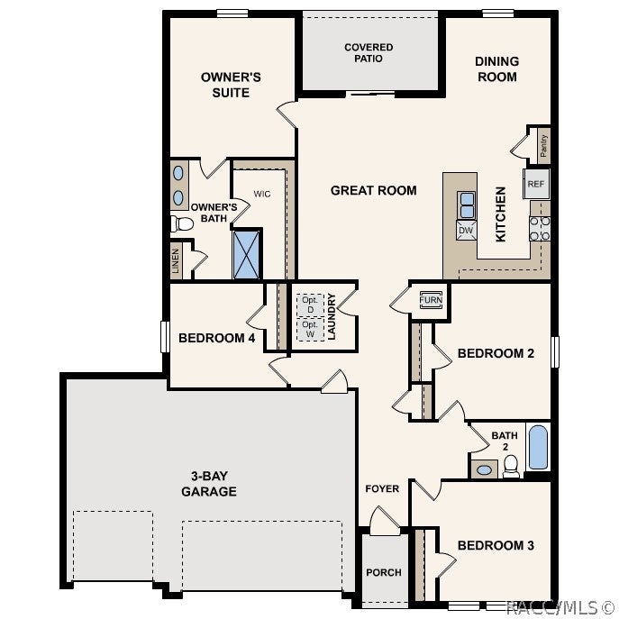 3442 W EUNICE Drive