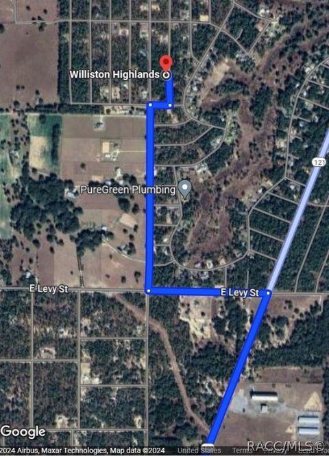 Vacant Land For Sale - LOT 10 BLK 85 NE 150th Court<br/> Williston, FL 32696