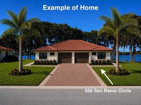Townhouse For Sale - 550 San Remo Circle<br/> Inverness, FL 34450