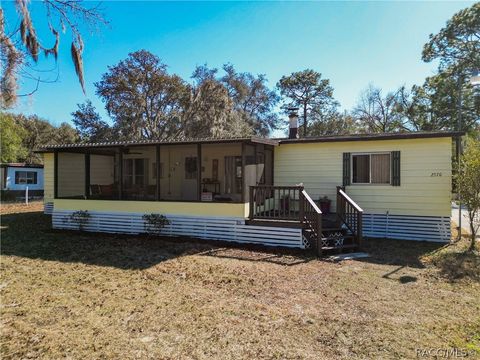 Mobile Home For Sale - 2570 E Mars Street<br/> Inverness, FL 34453