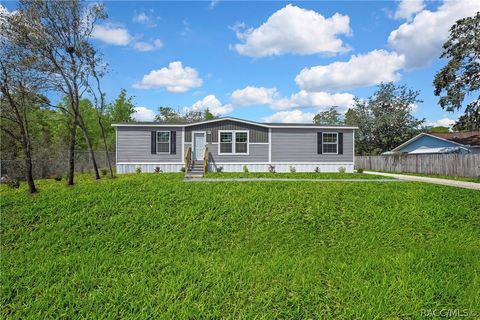 Mobile Home For Sale - 5342 S Isabel Terrace<br/> Citrus County, Homosassa, FL 34446