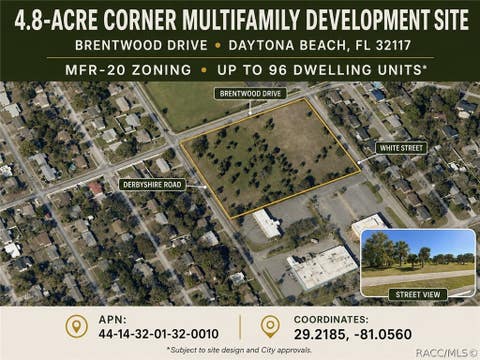 Homes For Sale - Brentwood Drive<br/> Daytona Beach, FL 32117