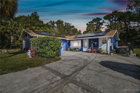 A home in Crystal River