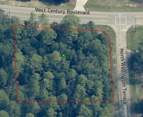 Vacant Land For Sale - 8126 N Wellington Terrace<br/> Citrus Springs, FL 34433